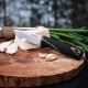 Ніж фіксований туристичний Ganzo G807 (8.8 см) 9CR14 / PP+TPR бежевий з чохлом