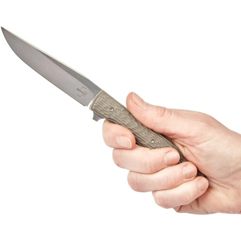 Нож Boker Plus Urban Trapper, jigged titanium ц:gray