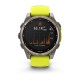 Смарт-годинник Garmin fenix 8 (47 мм) Sapphire Solar титан яскраво-жовтий/графітовий