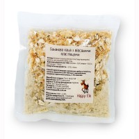 Бананова каша  Happy Elk прозора упаковка