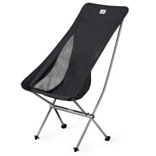 Крісло складане Naturehike Stellaluna L04 CNK2450JJ015, розмір L, алюміній, чорне