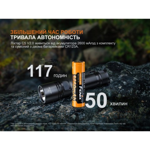Ліхтар ручний Fenix C5 V2.0