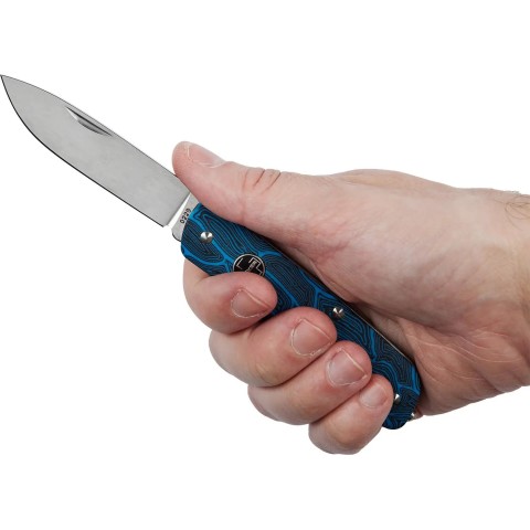 Нож Boker Plus Tech Tool Damast G10 Blue
