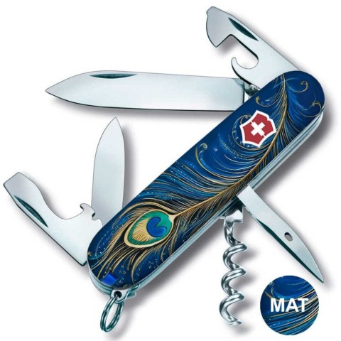 Ніж Victorinox Spartan Ukraine 91мм,13функ ,Чарівне перо Жар-Птиці