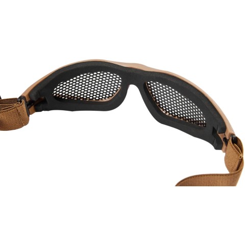 Очки для страйкбола WoSport GG-MA-02-T, сетчатые tan