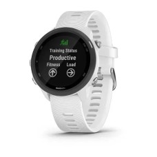 Смарт-годинник Garmin Forerunner 245 Music з білим ремінцем