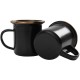 Набор чашек Barebones Espresso Cup/Enamel/Set 2 шт Charcoal