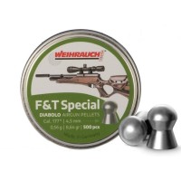 Пульки Weihrauch F&T Special 0,56гр, кал.4,5(.177) 500 шт