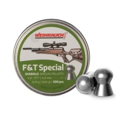 Пульки Weihrauch F&T Special 0,56гр, кал.4,5(.177) 500 шт