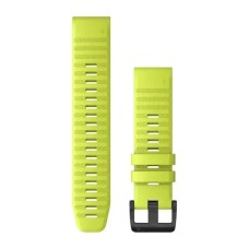 Ремінці для годинника Garmin QuickFit 22 силіконові, жовті