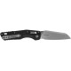 Нож Microtech MSI Mini, S/E Stonewash Standard Frag Aluminium black