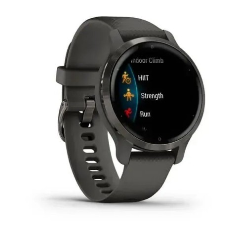 Смарт-годинник Garmin Venu 2S графітовий із грифельним безелем