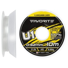 Флюорокарбон Favorite U1 FC 10m #10/0.52mm 37.2lb/16.86kg