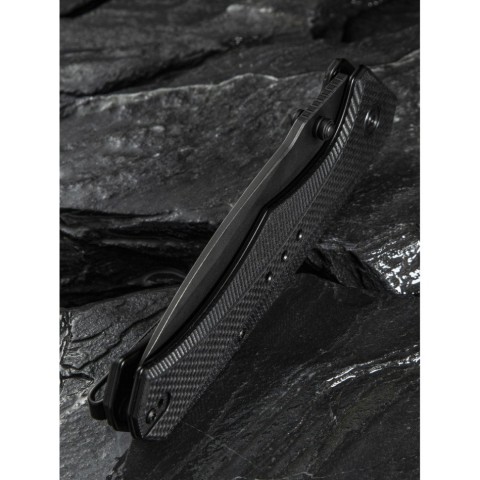 Ніж складаний туристичний Civivi Photonix, (9.4 см) 14C28N / G10 чорний