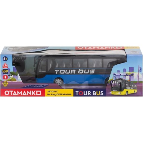 Машинка OTAMANKO Автобус на радиоуправлении TOUR BUS Синий