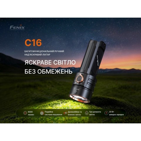 Ліхтар ручний Fenix C16