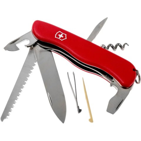 Ніж VICTORINOX 0.8363 Forester ц: червоний