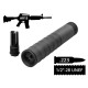 Газорозвантажений 2в1 пбс+пламегас AFTactical S44GF24