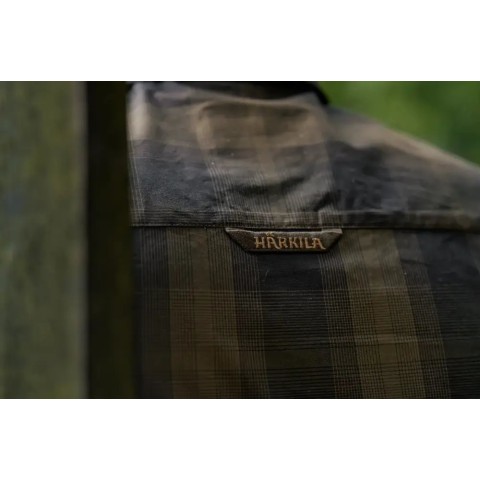 Рубашкa Harkila Akkan L/S L Зелёный/Коричневый