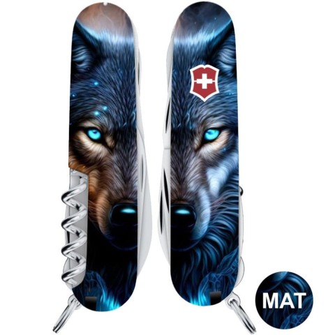 Ніж Victorinox Huntsman Animal 91мм,15функ ,Вовк