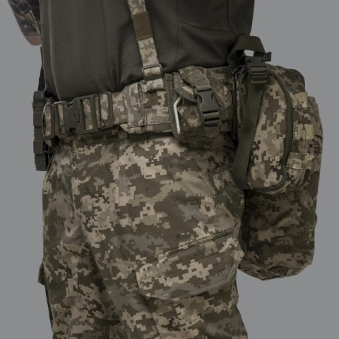 Тактичний розвантажувальний пояс Ukrarmor S/M Піксель
