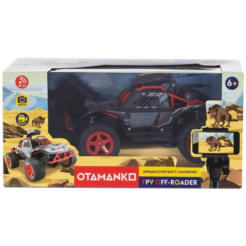 Машинка OTAMANKO Швидкісний баггі OFF-ROADER з камерою FPV