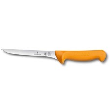 Нож кухонный обвалочный Victorinox Swibo Boning, узкий, гибкий, оранжевый, 13 см