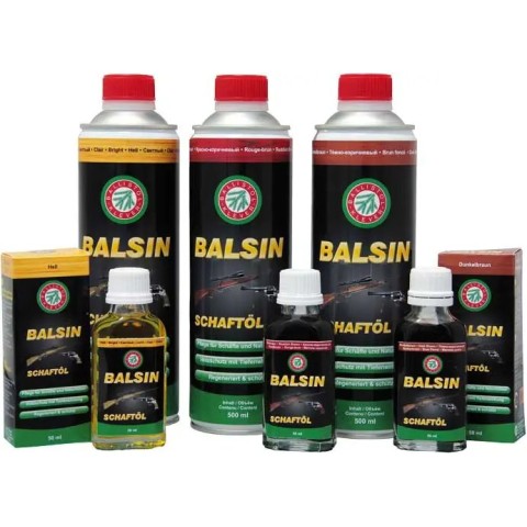 Масло для ухода за деревом Balsin 50 мл. Красно-коричневое