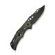 Ніж складаний туристичний Civivi Biophase, (8.9 см) Nitro-V / Aluminum & G10 чорно-зелений