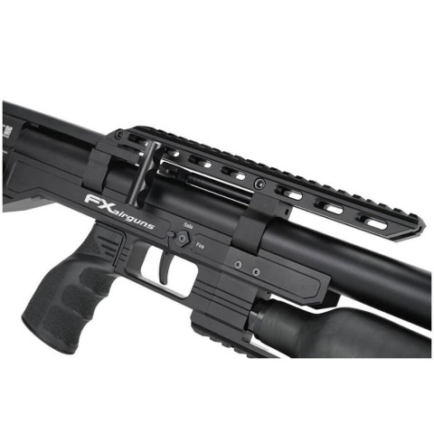 Пневматична редукторна гвинтівка FX Airgun Leopard Black Sniper Bottle .177 кал