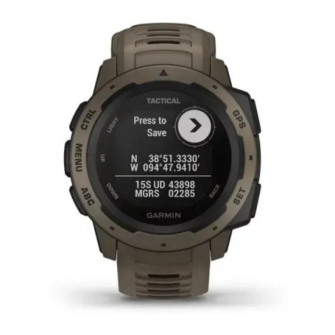 Смарт-часы Garmin Instinct Tactical Edition Coyote Tan