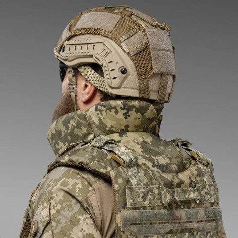 Маскувальний кавер на шолом Ukrarmor (універсальний) Піксель