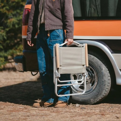 Розкладний стілець Naturehike CNK2300JU012, чорний