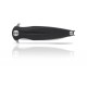 Ніж Acta Non Verba Z400 (stonewash, liner lock, plain, sleipner), чорний