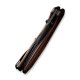 Ніж складаний кишеньковий Civivi ODD 22, (7.5 см) Damascus / Guibourtia Wood