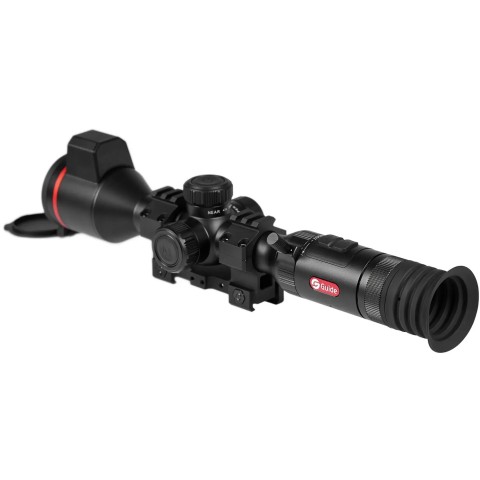 Прицел GUIDE TU435L 3.0, 35mm, 4.4-17.6x, 400x300@12μm, VOx, Дальномер 1500м