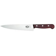 Нож кухонный разделочный Victorinox Wood 19 см, серрейтор, розовое дерево