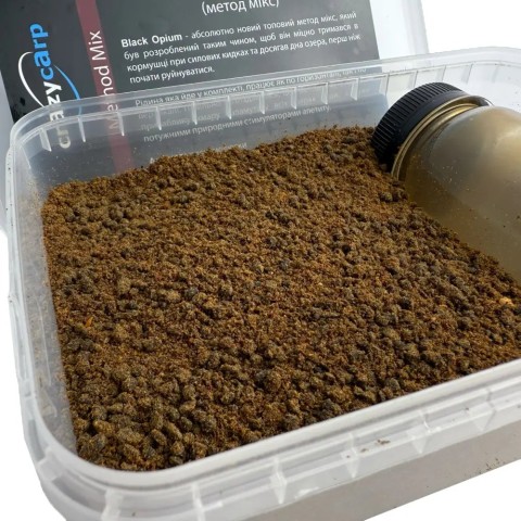 Метод Микс Crazy Carp Method Mix Black Opium 400г