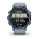Смарт-годинник Garmin Descent Mk2S мінерально-синій з ремінцем кольору морської піни