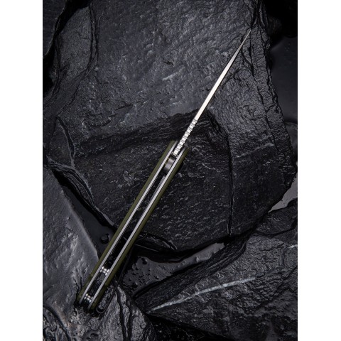 Ніж складаний кишеньковий Civivi Elementum, (7.5 см) D2 / G10 оливковий