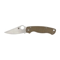 Ніж Spyderco Para Military 2 Brown Micarta, CPM Cru-Wear