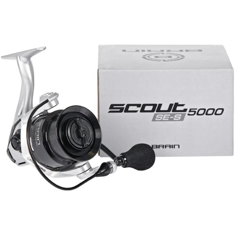Катушка Brain Scout SE-S 4000S 8+1BB Silver