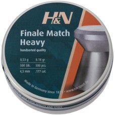 Пули пневм H&N Finale Match Heavy, 4,49 мм , 0.53 г, 500 шт/уп