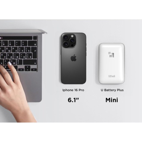 УМБ Litheli Power Bank SE 10000 mAh, 45 W, 2А, Fast Charge (U20BY10-0U000)