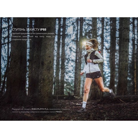 Ліхтар налобний з червоним світлом Fenix HM23 V2.0 300 лм