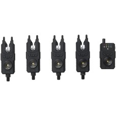 Набор сигнализаторов Prologic Custom SMX MKII Bite Alarm Set 4+1 red/green/yellow/blue
