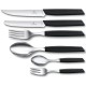 Кухонна виделка Victorinox Swiss Modern Table 20см з черн. ручкою