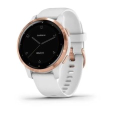 Смарт-часы Garmin vivoactive 4S белые с розово-золотистым безелем