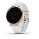 Смарт-годинник Garmin vivoactive 4S білий з рожево-золотистим безелем