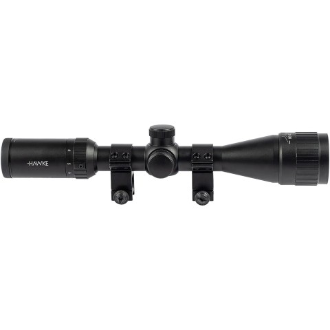 Прицел оптический Hawke Fast Mount 3-9x40 AO сетка Mil Dot. Кольца на Weaver